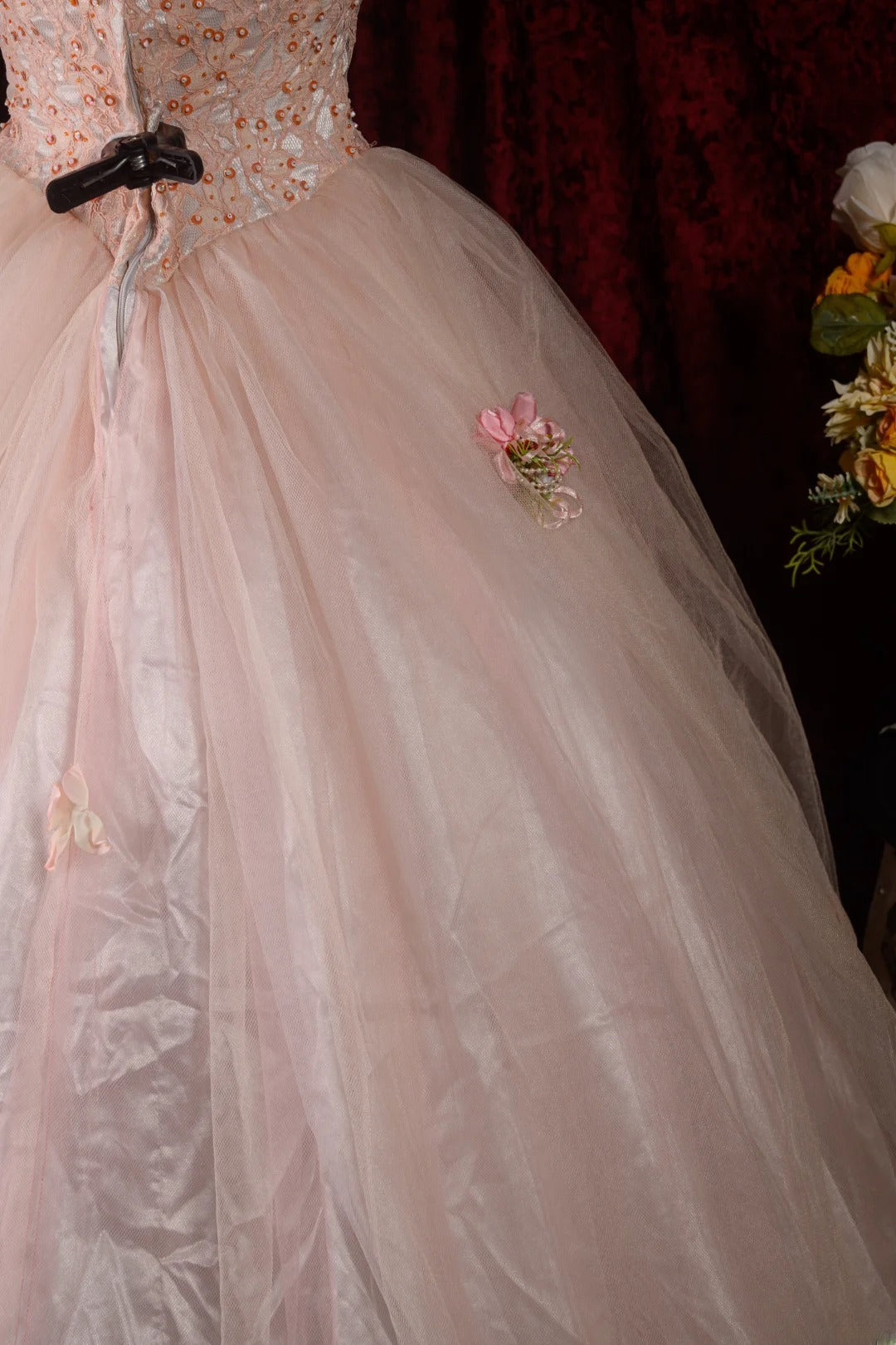Cute Ball Gown Spaghetti Straps Blush Pink Birthday Outfits Quinceanera Dress 15 Anos Quinceañera Dresses For Pageant RB8587