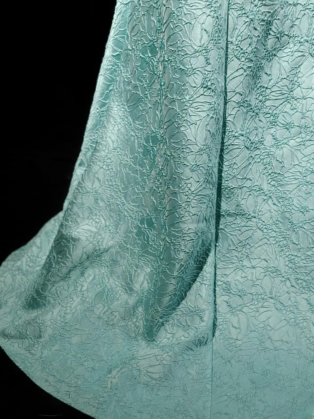 Vintage 2000s Prom Dresses Mermaid V Neckline Blue Lace With Slit Long Party Formal Outfits RB6211