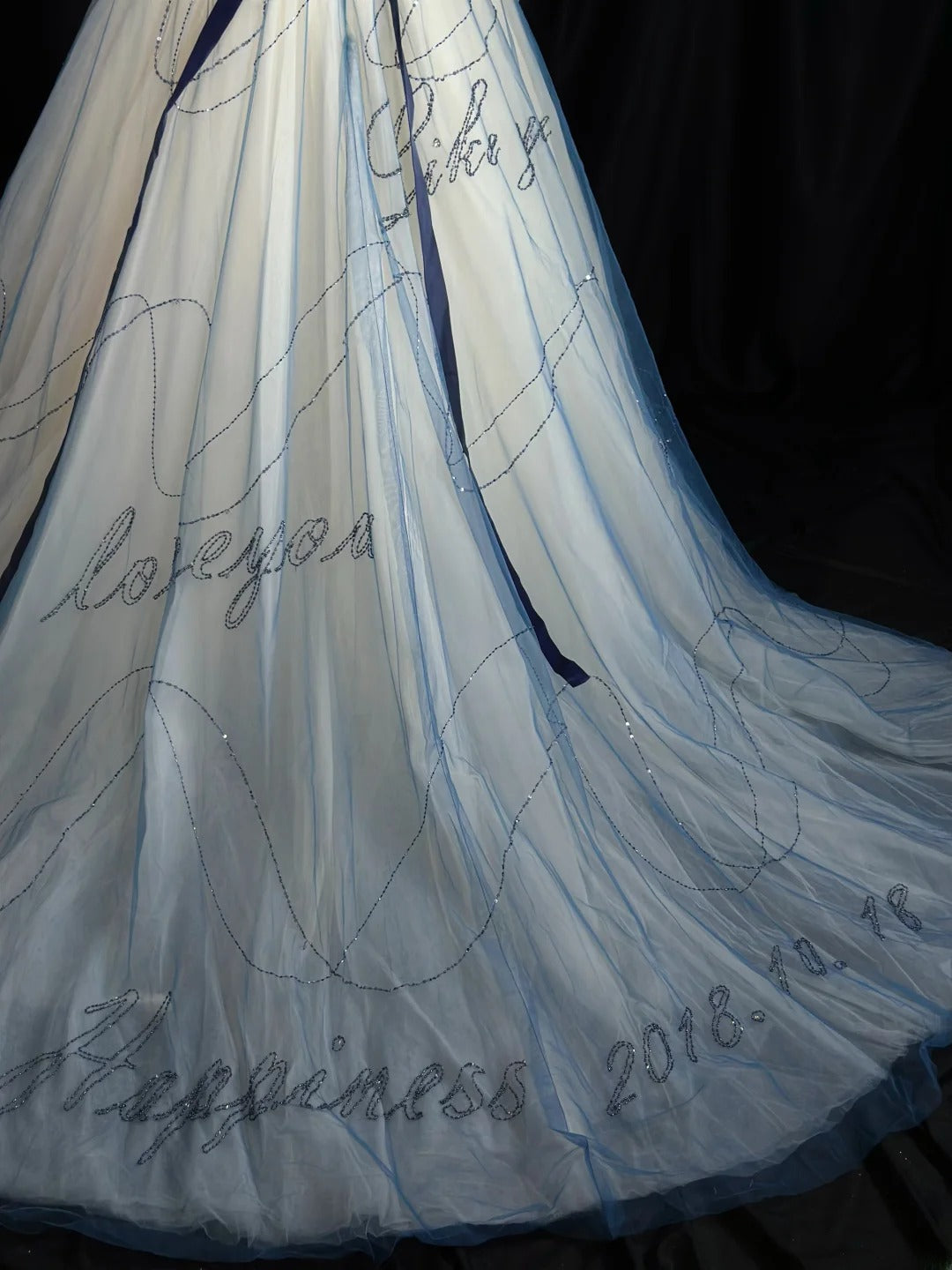 Modest Prom Dresses Ball Gown V Neck Light Blue Tulle 1950s Retro Classy Party Formal Outfits RB6217