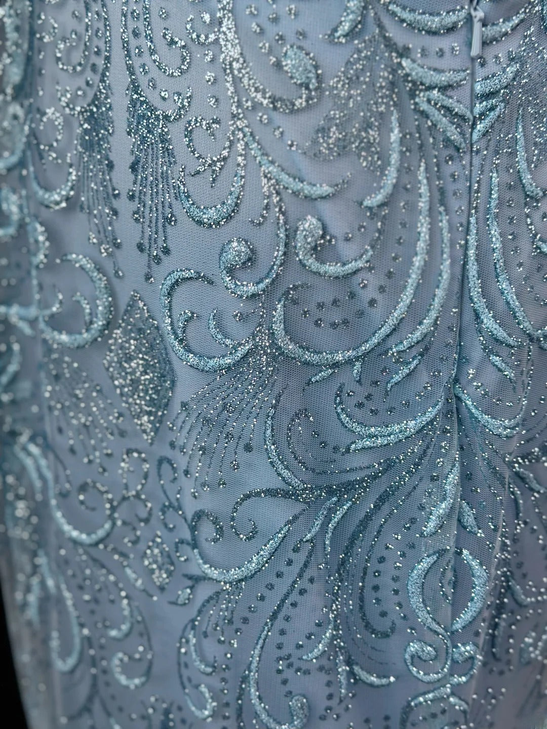 Vintage Prom Dresses Mermaid Spaghetti Strap Light Sky Blue Lace 1950s Retro Classy Party Formal Outfits RB6231