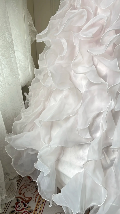 Sweet 15 Dress Quinceanera Dresses Ball Gown Sweetheart Light Pink With Tiered Layers Long 16th Birthday Outfits RC0741
