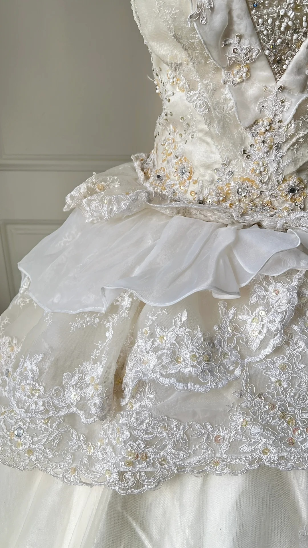 Sweet 16 Dress Ideas Ball Gown Strapless Champagne With Tiered Layers Ball Gown Sweet Sixteen 16th Birthday Dresses RC0747