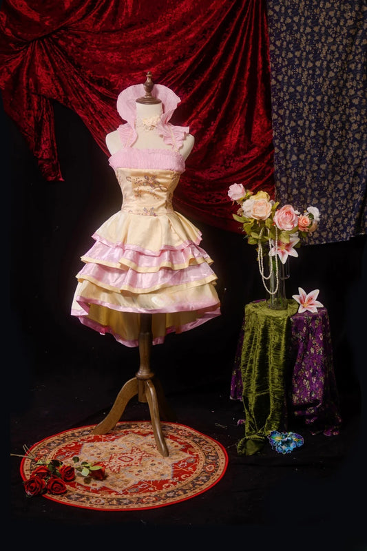 Vintage Ball Gown Pink Satin Short Birthday Dress Homecoming Dresses Inspo Cocktail Hoco Outfits RB8618