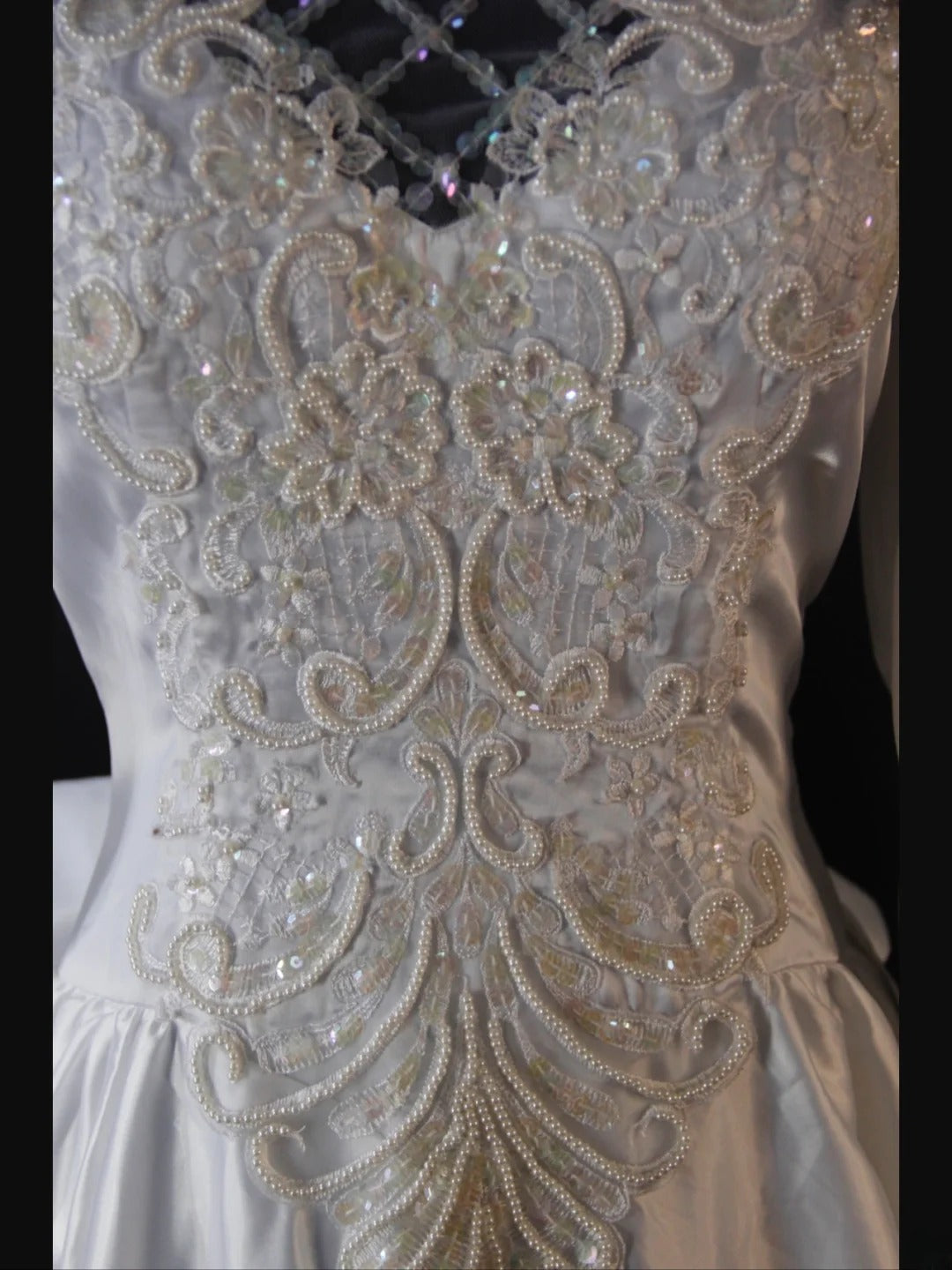 Retro 1950s Wedding Dresses for Bride A Line Scoop With Long Beads Sleeves Lace Petite/Plus Size Bridal Gowns for Summer Wedding AS454
