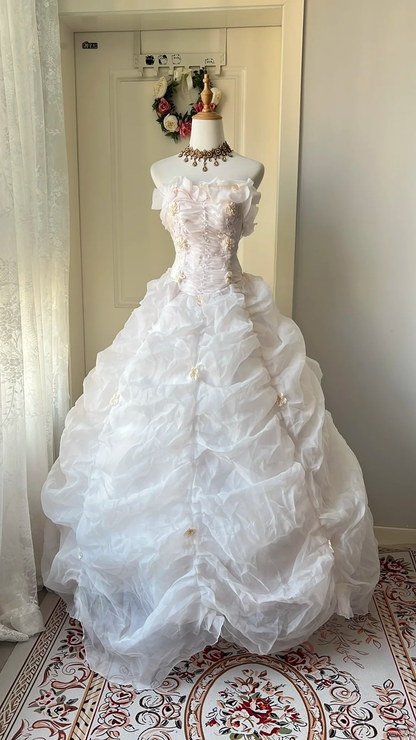 Sweet 16 Dress Ideas Ball Gown Strapless Light Pink With Ruffled Tiered Ball Gown Sweet Sixteen 16th Birthday Dresses RC0792