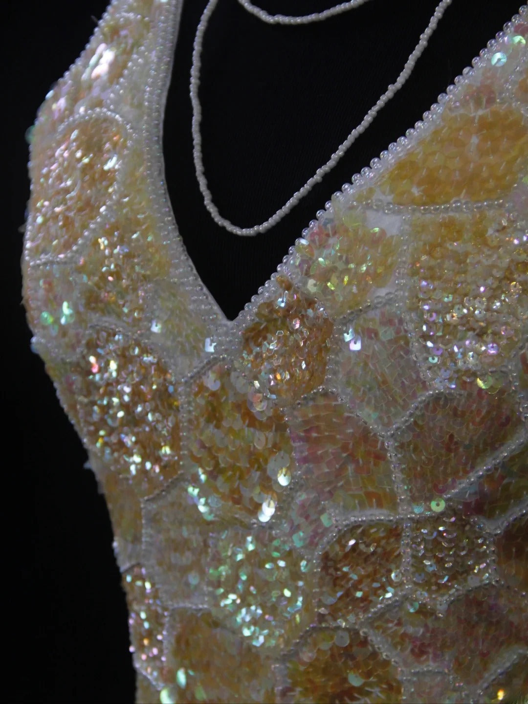 Retro 80s Sheath V Neck Sequins Long Slim Prom Dresses Inspo 22th Birthday Outfit Formal Dress AS495