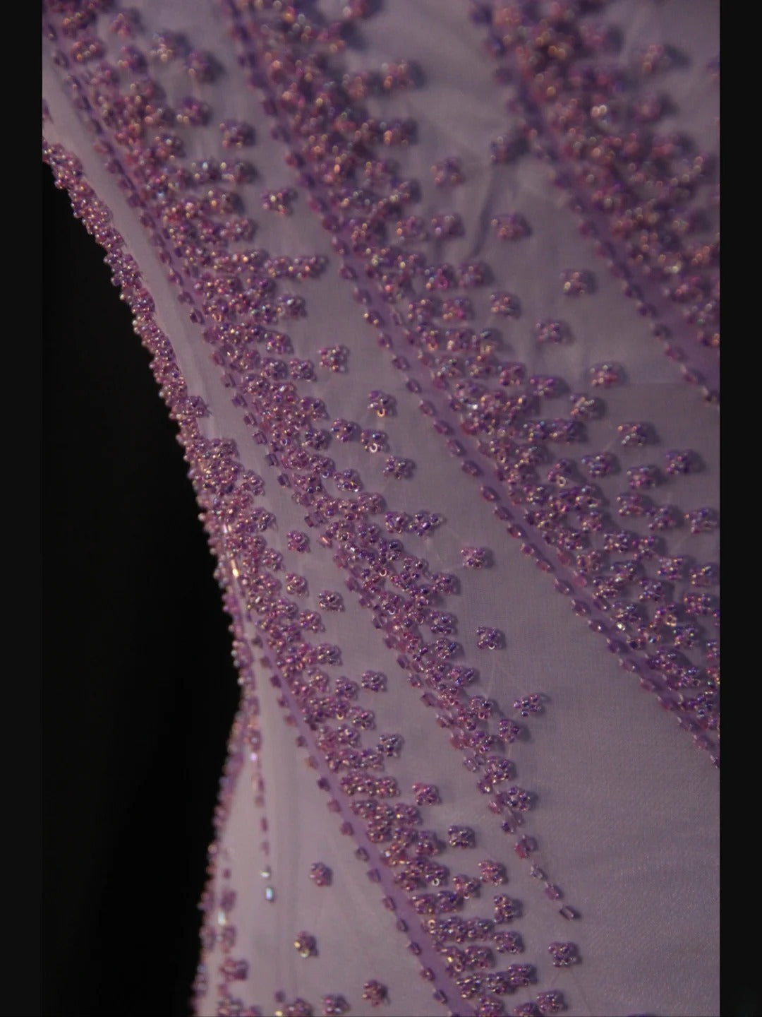 Vintage A line Spaghetti Straps Lilac Backless Chiffon 90s With Beads Prom Max Dresses Inspo 19th Birthday Outfit Formal Dress For Women AS497