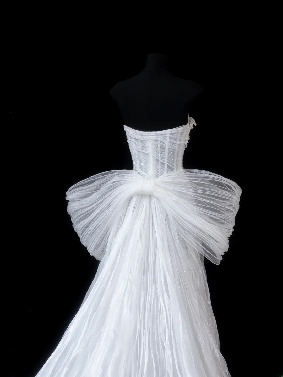 Timeless Women's A line Sweetheart Sleeveless White Tulle With Beads Fitted Long Vintage 1920s Wedding Dresses AS596
