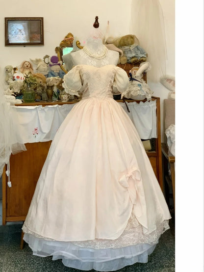 Sweet 16 Dress Ball Gown Pink Off Shoulder Lace Vestido De 15 Sweet Sixteen Dress RB9675