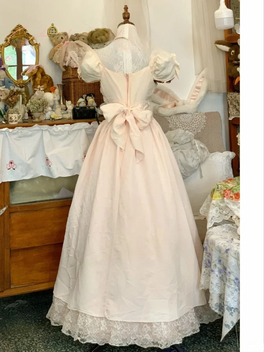 Sweet 16 Dress Ball Gown Pink Off Shoulder Lace Vestido De 15 Sweet Sixteen Dress RB9675
