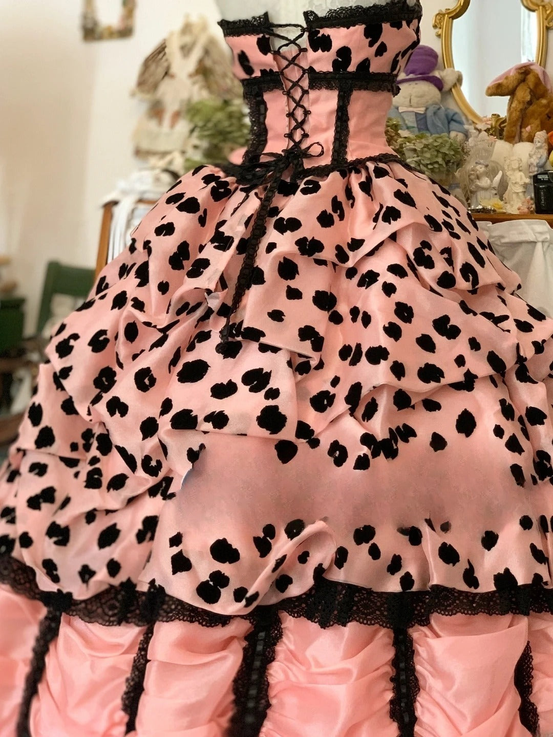 Sweet 16 Dress Ball Gown Sweethart Pink With Tiered Layers Vestido De 15 Sweet Sixteen Dress RB9687