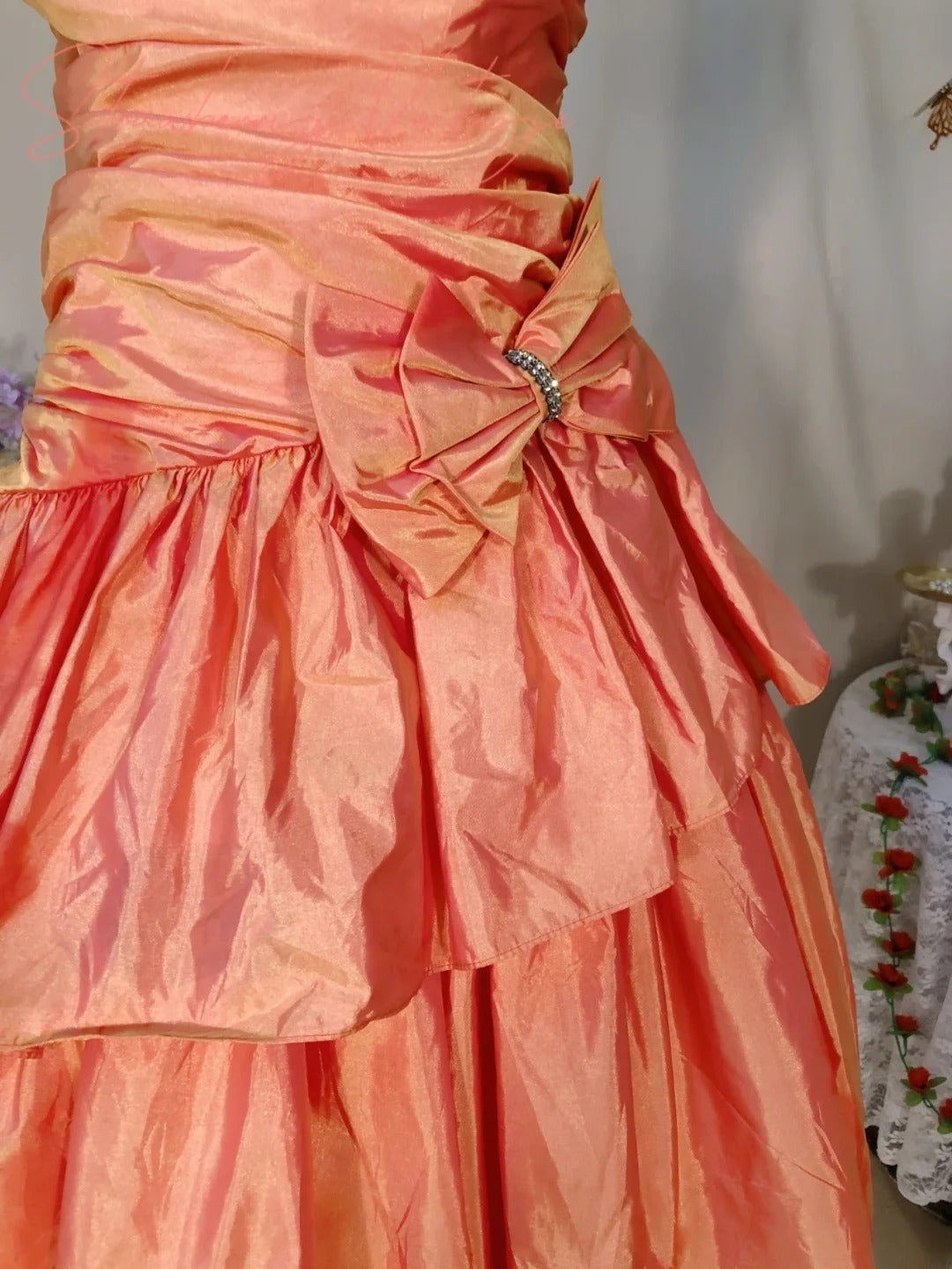 Vintage Hoco Dress A Line Sweetheart Taffeta Knee Length Homecoming Party Dresses RB9707