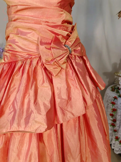 Vintage Hoco Dress A Line Sweetheart Taffeta Knee Length Homecoming Party Dresses RB9707