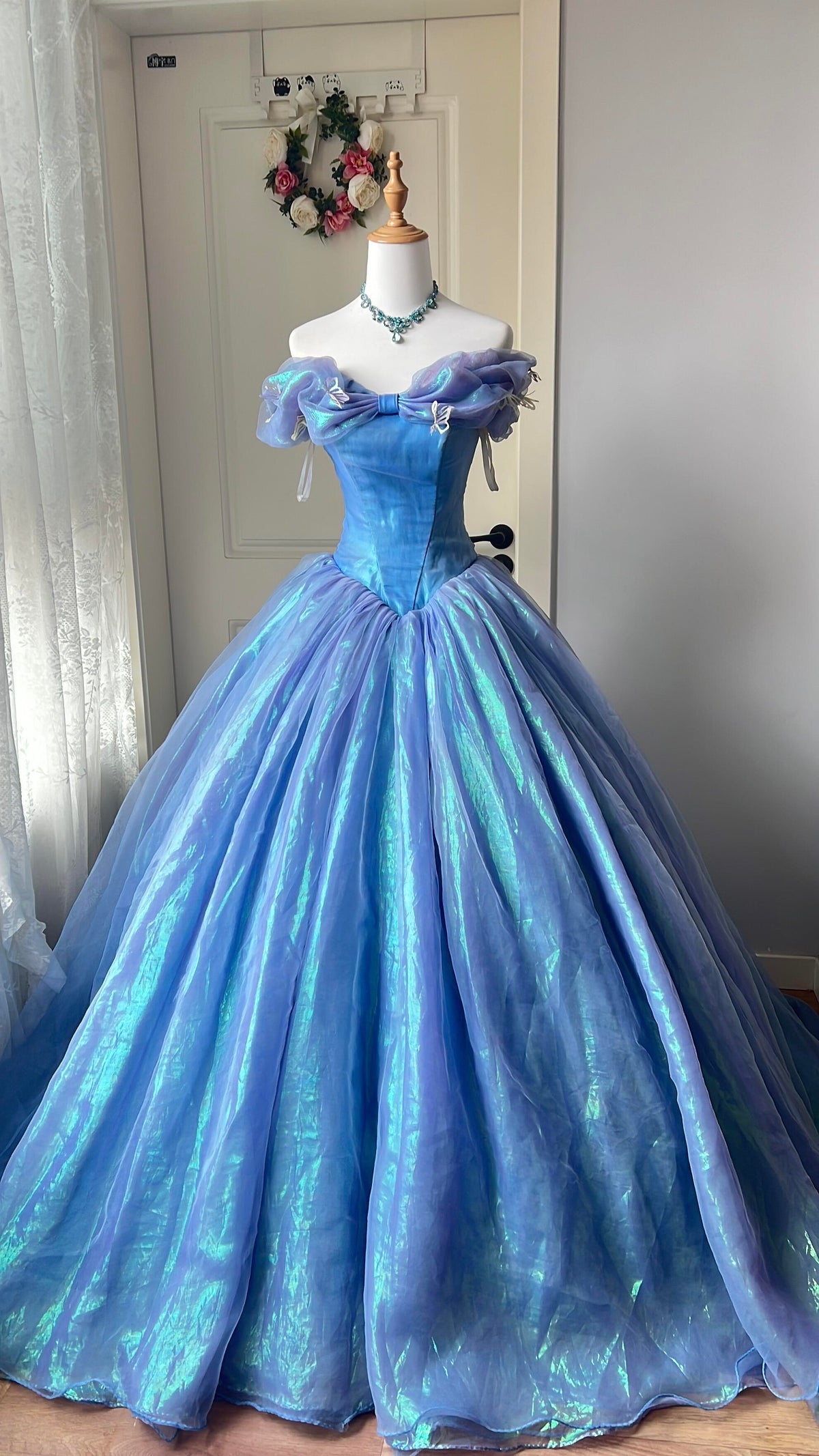 Sweet 16 Quinceanera Dress Ball Gown Off The Shoulder Lilac With Ruffled Birthday Party Gown RC0860