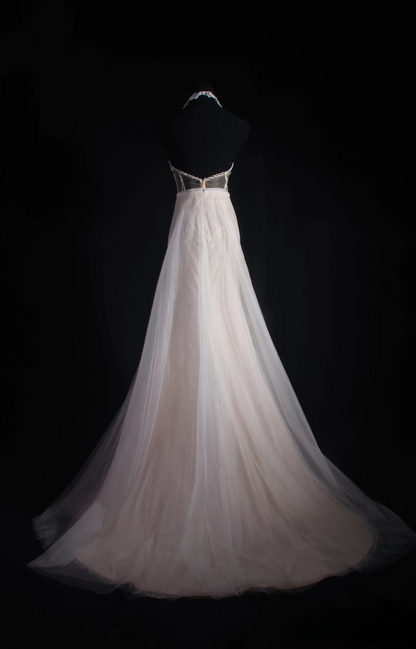 Retro Prom Dresses A Line Halter White Tulle Lace Vintage Long Prom Dresses Party Gowns AU012