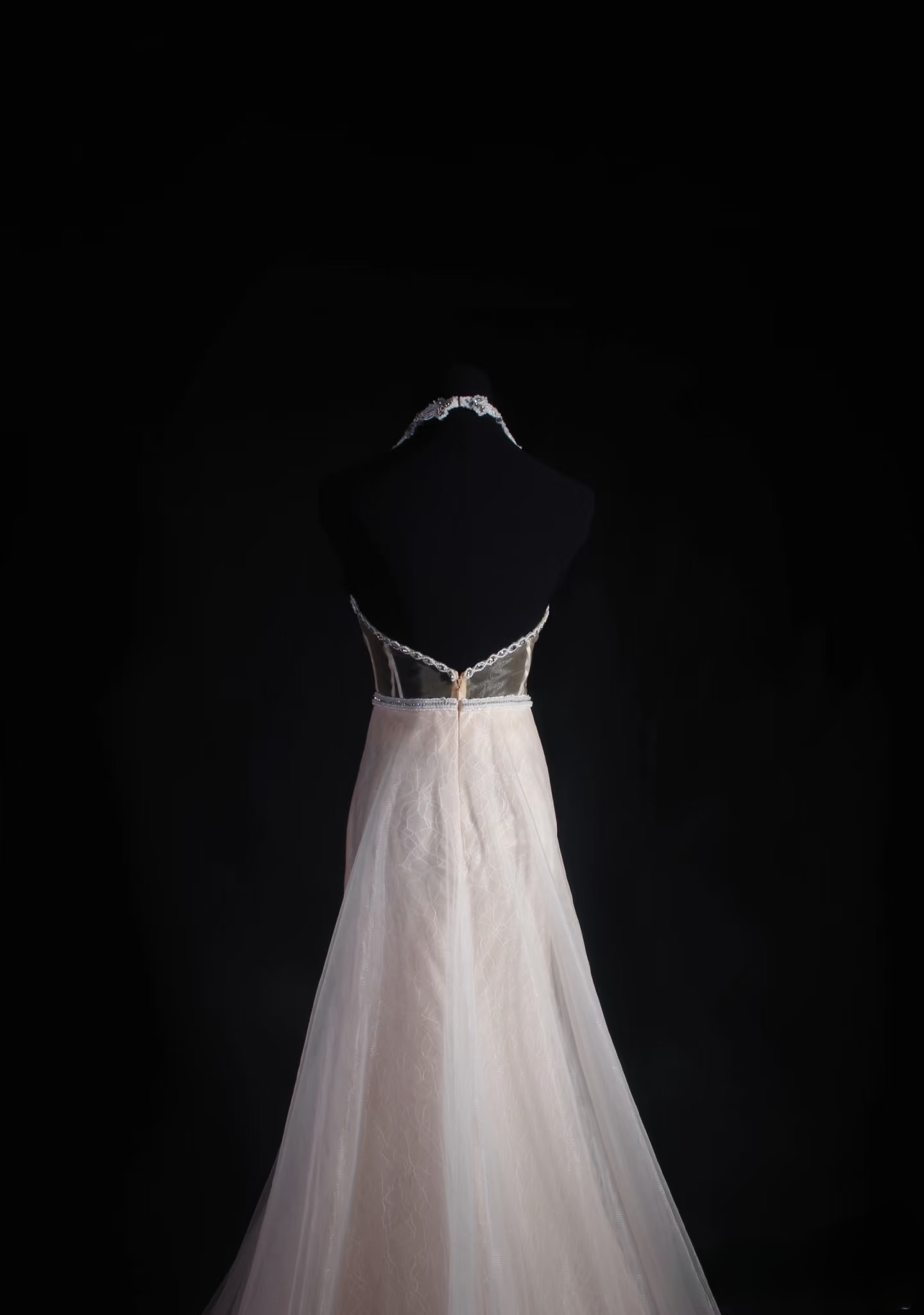 Retro Prom Dresses A Line Halter White Tulle Lace Vintage Long Prom Dresses Party Gowns AU012