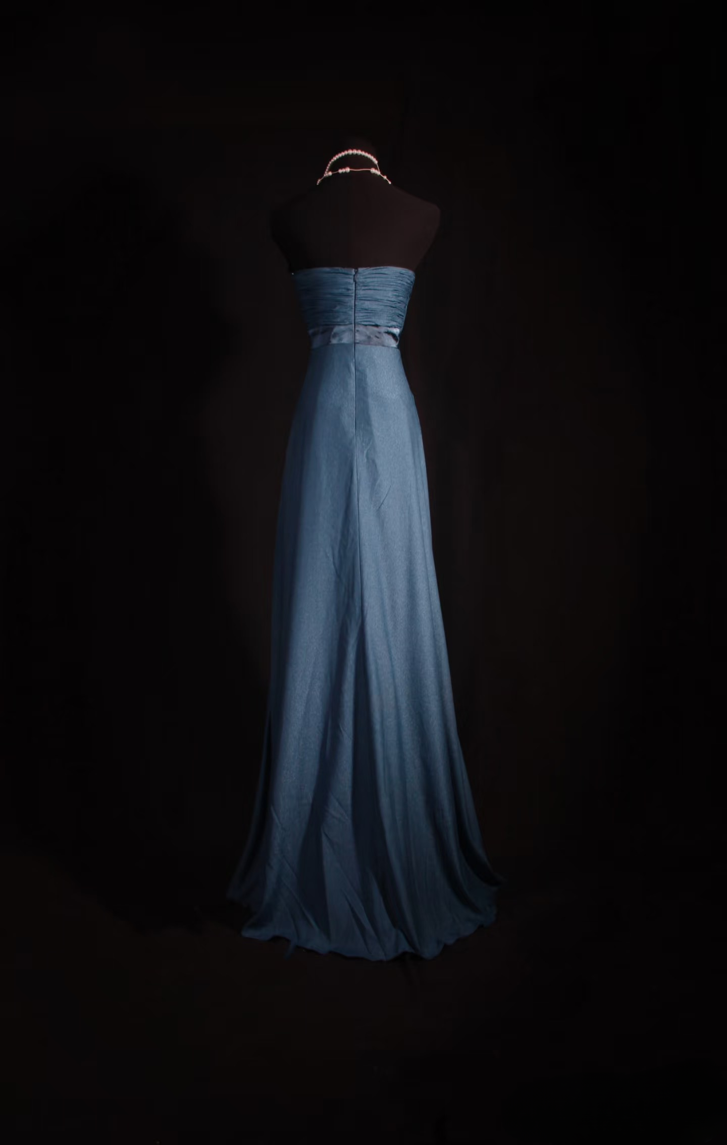 Retro Prom Dresses A Line Navy Blue Sweetheart 80s With Gold Beads Chiffon Vintage Fashion Long Prom Dresses Party Gowns AU024
