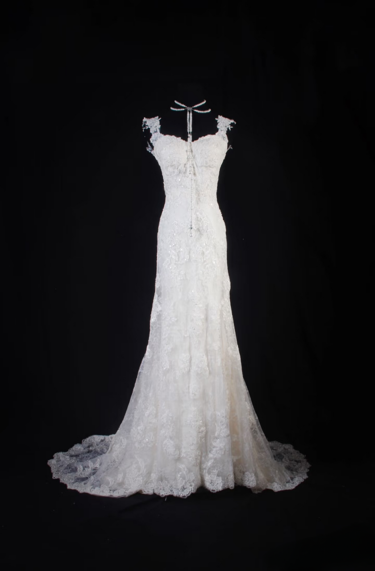 Chic Mermaid Sweetheart Lace White Fitted Corset Long Wedding Dress Bride Gowns Wedding Dresses AU057