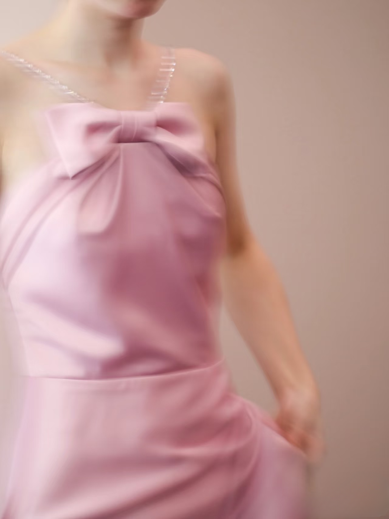 Timeless A line Halter Pink Satin Long Prom Dresses Party Dress Birthday Outfits Graduation Dress AU149