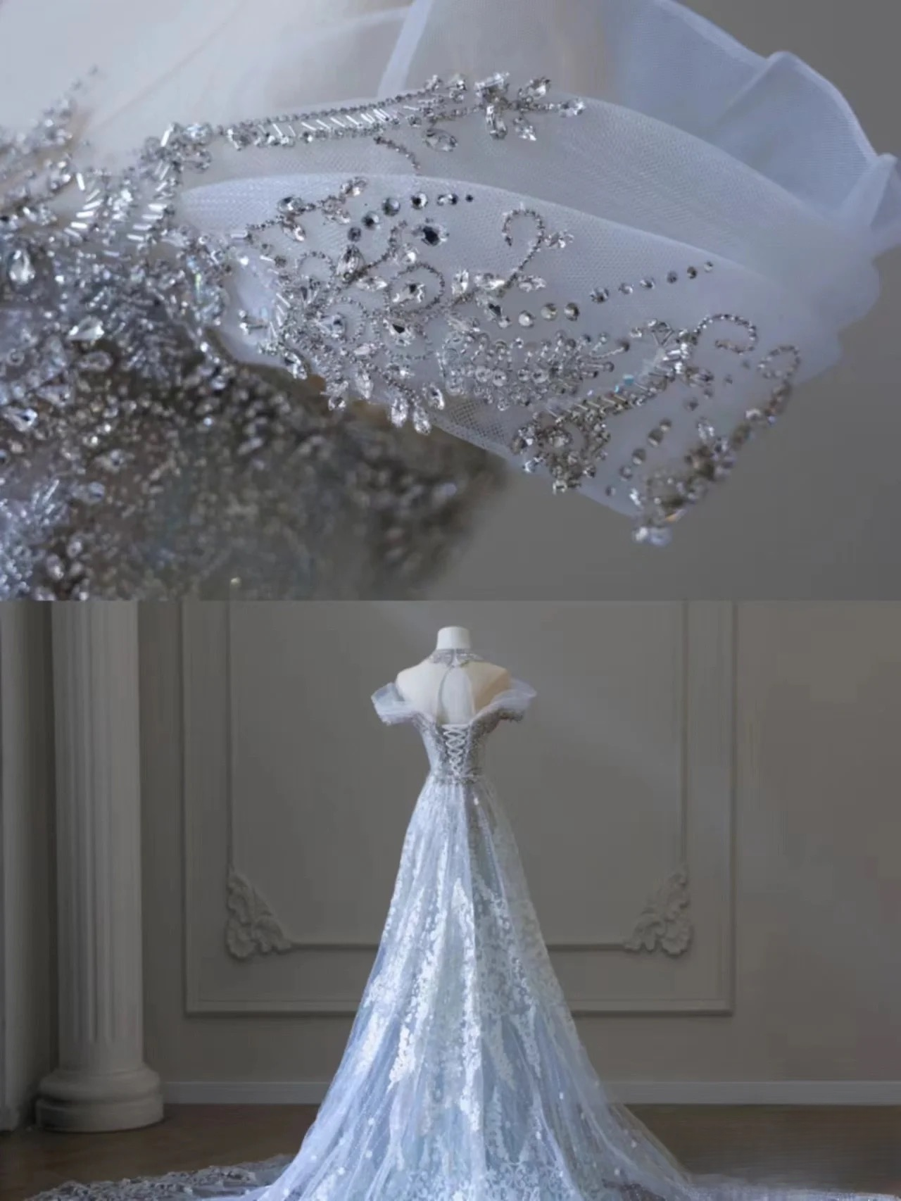 Sparkle Mermaid Off The Shoulder Light Sky Blue Sequin Long Prom Dresses Party Dress Birthday Outfits Graduation Dress AU172