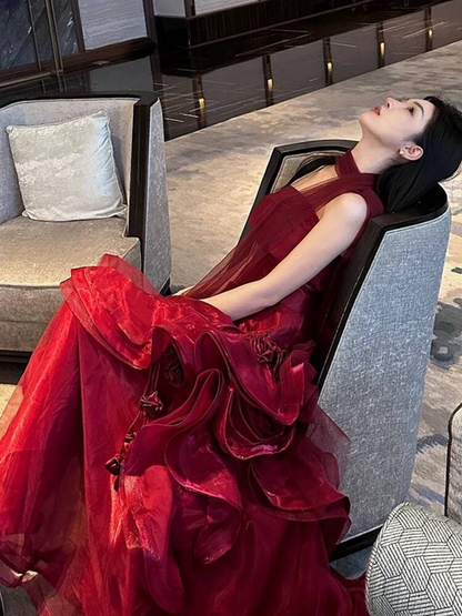 Classy Mermaid Strapless Burgundy Long Prom Dresses With Scarf Party Dress 21st Birthday Outfits Graduation Dress AU269