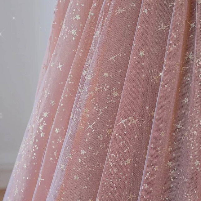 Classy Ball Gown Sweetheart Blush Pink Tulle Prom Dresses Party Dress 21st Birthday Outfits Senior Graduation Dress AU433