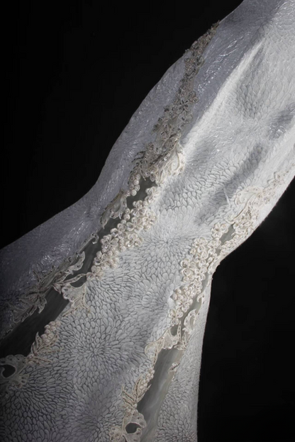 Vintage Mermaid Bateau Silver Gray Long Prom Dresses Party Dress Princess Graduation Dress AU531