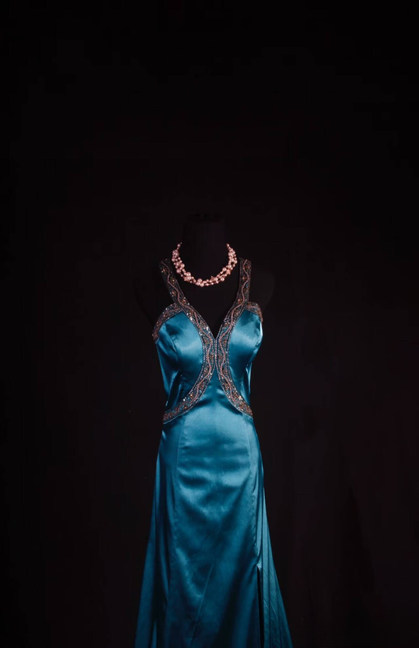 Vintage Prom Dresses 1950s Retro Classy A Line Party Dress Satin Backless Princess Graduation Outfit For Women AU580