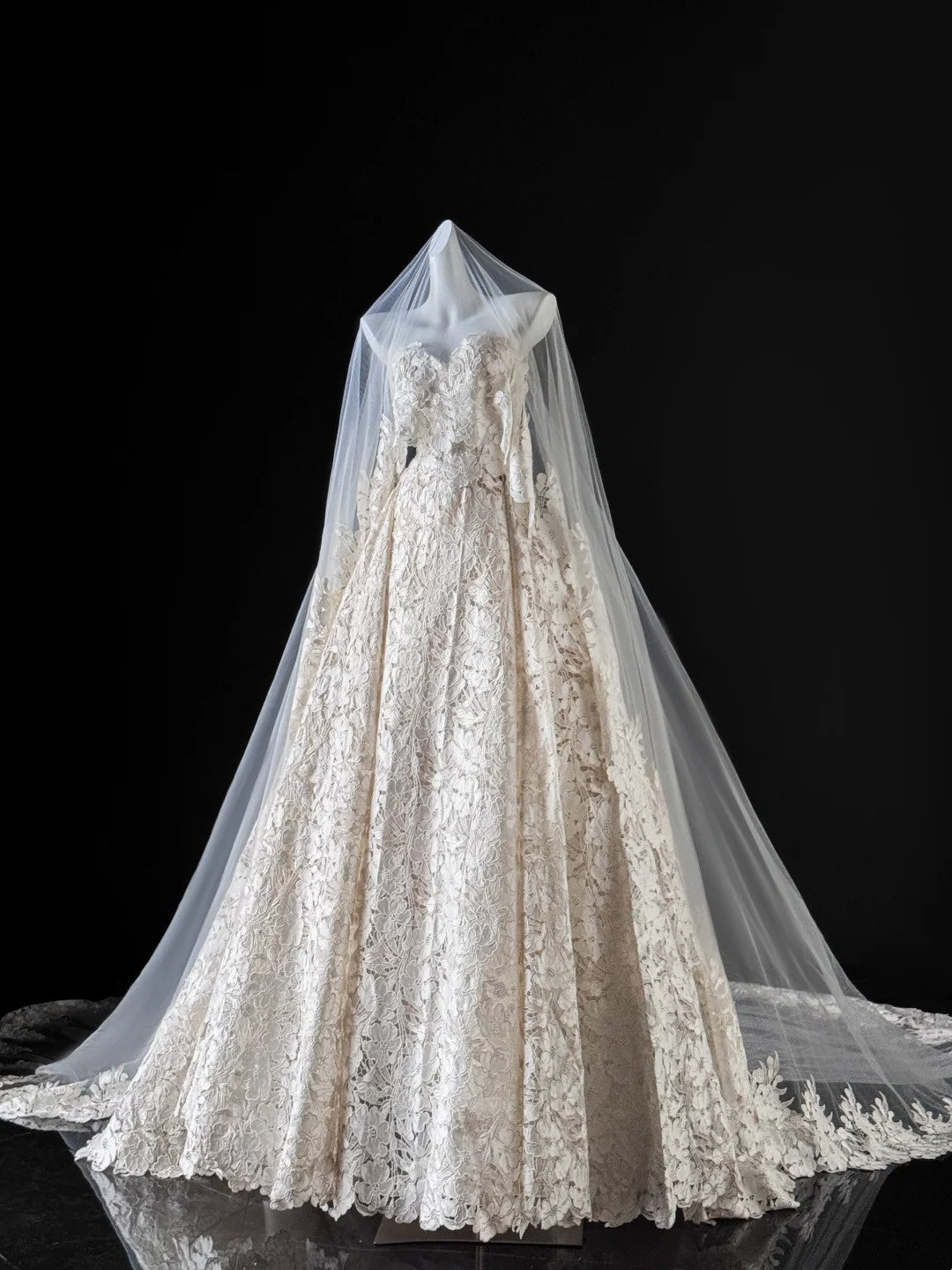 Elegant Ball Gown Sweetheart Fitted Corset Lace Wedding Dress Bride Gowns Wedding Dresses AU637