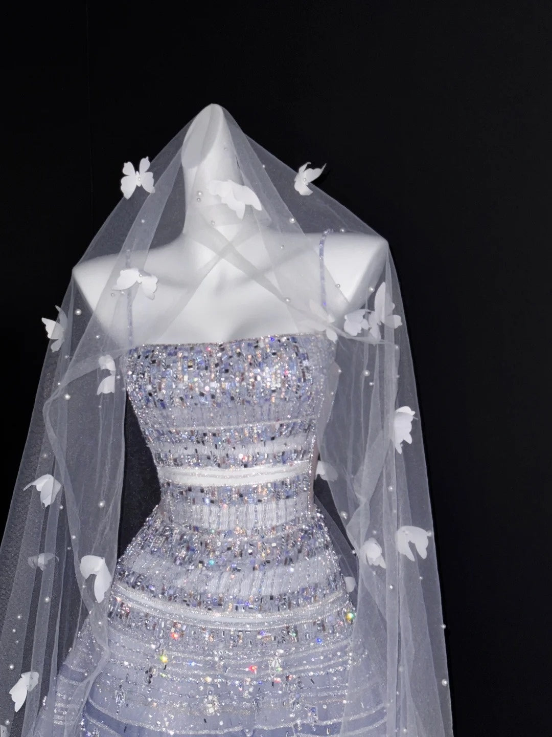 Vintage Ball Gown Spaghetti Straps Tulle Sequins Prom Dresses Long Party Dress 18th Birthday Outfit Graduation Dress AU671