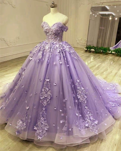 Modest Quinceanera Dresses Ball Gown Off The Shoulder Light Sky Blue Birthday Gowns Vestidos De 15 Anos Formal Party Long Sweet 15 16 Dress B308