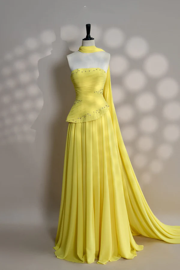 Elegant A line Strapless Blue Evening Dress Women Party Long Formal Dresses Prom 16 Birthday Party Ladies Gown AB1222