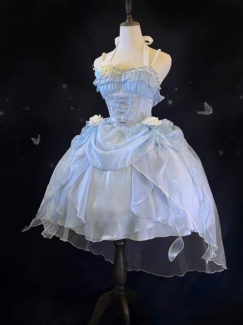 Cute Ball Gown Halter Light Blue Lace Short 16th Birthday Dress Homecoming Dresses Cocktail Gown B572