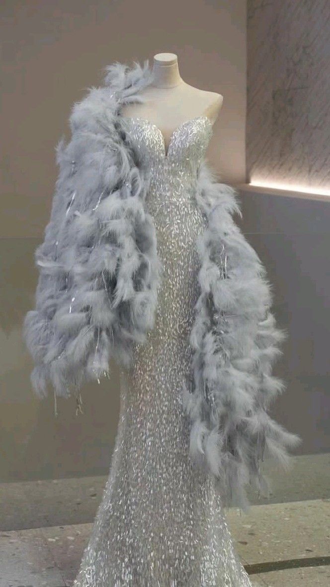 Elegant Mermaid Sweetheart Sequin Silver Sleeveless Long Floor Length Prom Dress Inspiration Prom Dresses B72
