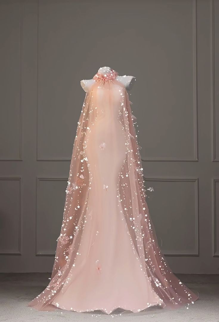 Beautiful Mermaid High Neck Pink Long Prom Dresses Inspiration Party Dress Prom Gowns DH3251