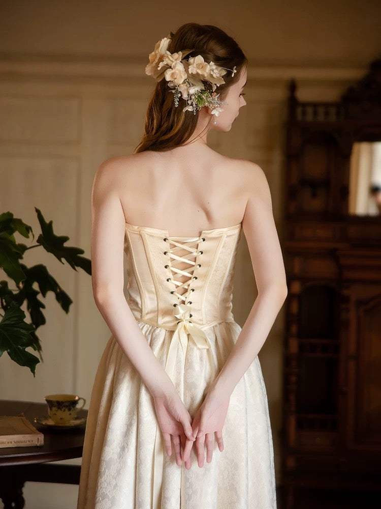 Dreamy Prom Dresses A Line Sweetheart With 3D Flowers Sleeveless Evening Long Formal Dress RB3720