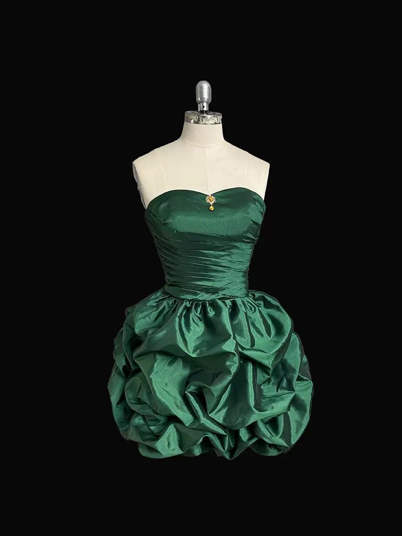 Pretty Ball Gown Strapless Short Mini Party Dress Cocktail Homecoming Dresses N4170