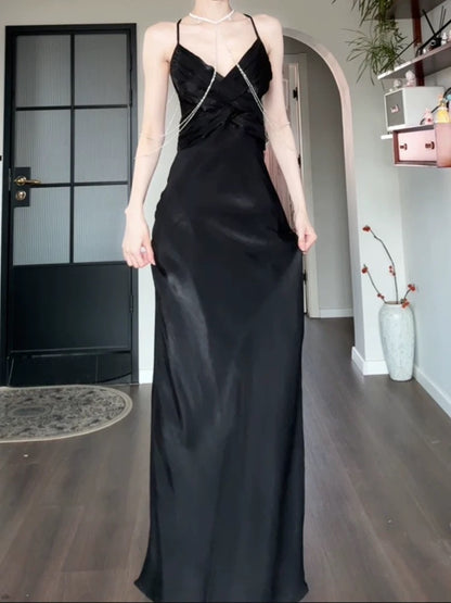 Classy Sheath Spaghetti Strap Green Long For Women Girls Teens Prom Dresses N2222