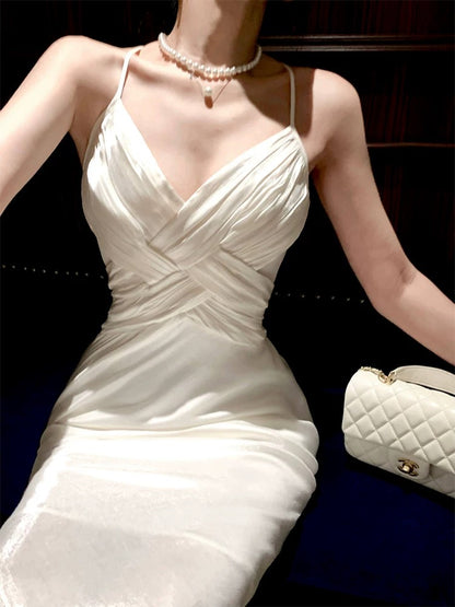 Classy Sheath Spaghetti Strap Green Long For Women Girls Teens Prom Dresses N2222