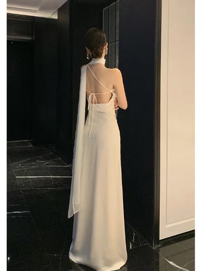 Mystical Mermaid One Shoulder Sleeveless Slit Floor Length Date Night Outfits Formal Prom Gown 17th Birthday Dresses RB5687