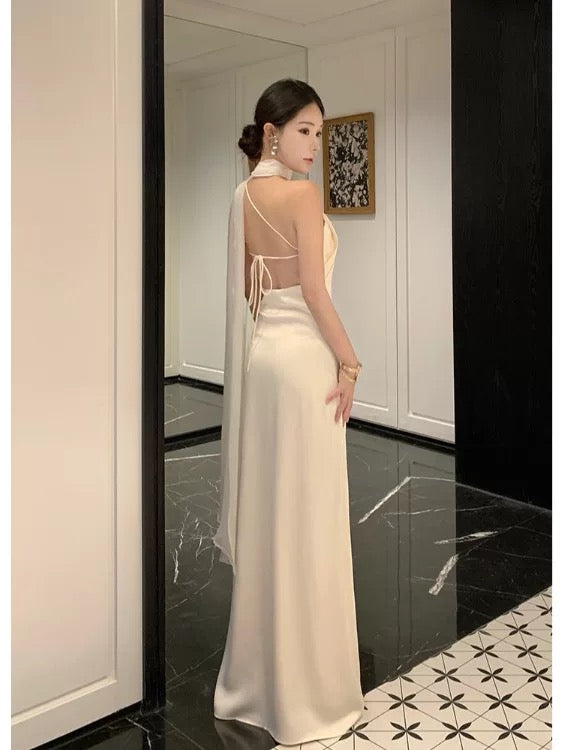 Mystical Mermaid One Shoulder Sleeveless Slit Floor Length Date Night Outfits Formal Prom Gown 17th Birthday Dresses RB5687