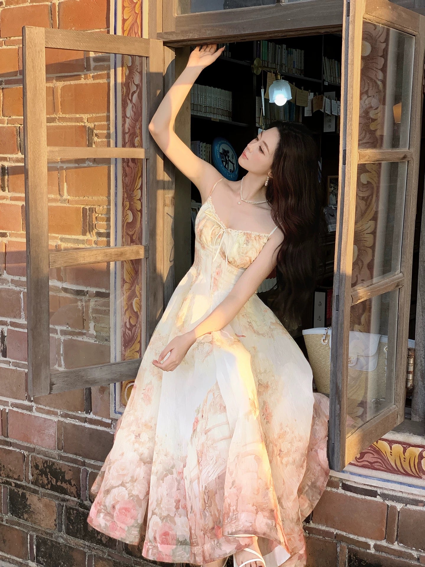 Pretty A Line Spaghetti Strap Pink Ankle Length Cruise Ship Night Prom Gown Party Dresses 19th Birthday Outfits RB5773
