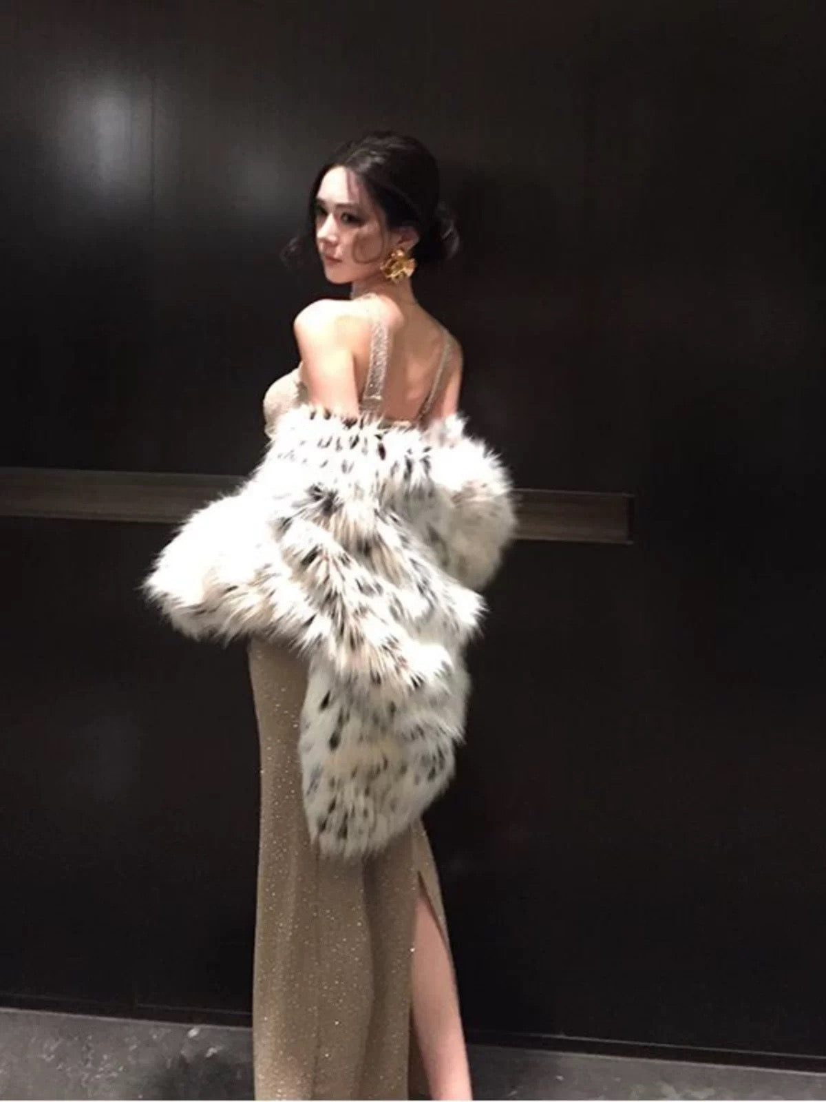 Mermaid Strapless Champagne Sequin 21st Birthday Elegant Outfit Spring Summer Beach Formal Wedding Guest Dresses N3977