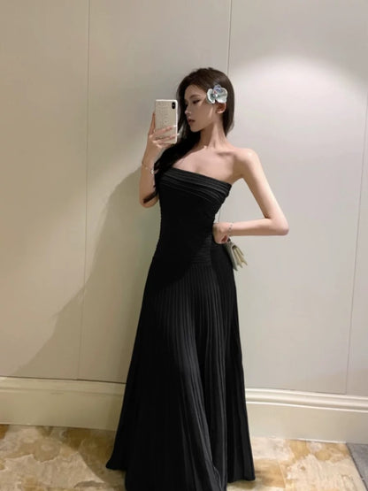 Sexy Mermaid Strapless Green 21st Birthday Elegant Outfit Summer Floor Length Wedding Guest Dresses N3993