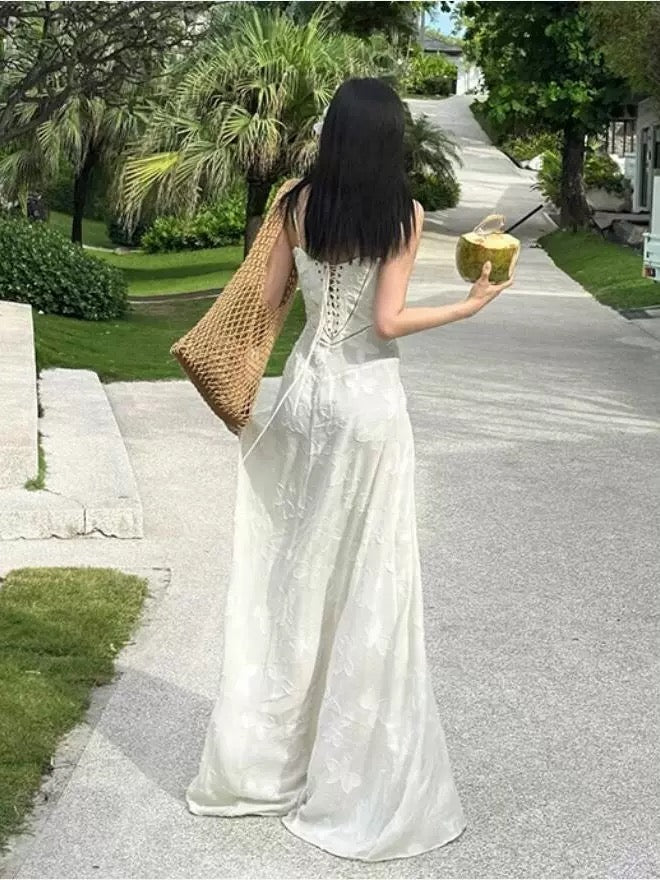 A line Spaghetti Strap Pink Lace Prom Dress 21st Birthday Elegant Outfit Summer Wedding Guest Dresses N4059