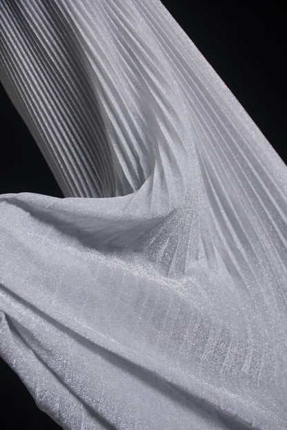 Vintage Prom Dresses Aesthetic A line Scoop Neck Silver Gray Pleated With Beaded Bodice Inspo Formal Party Gown N167