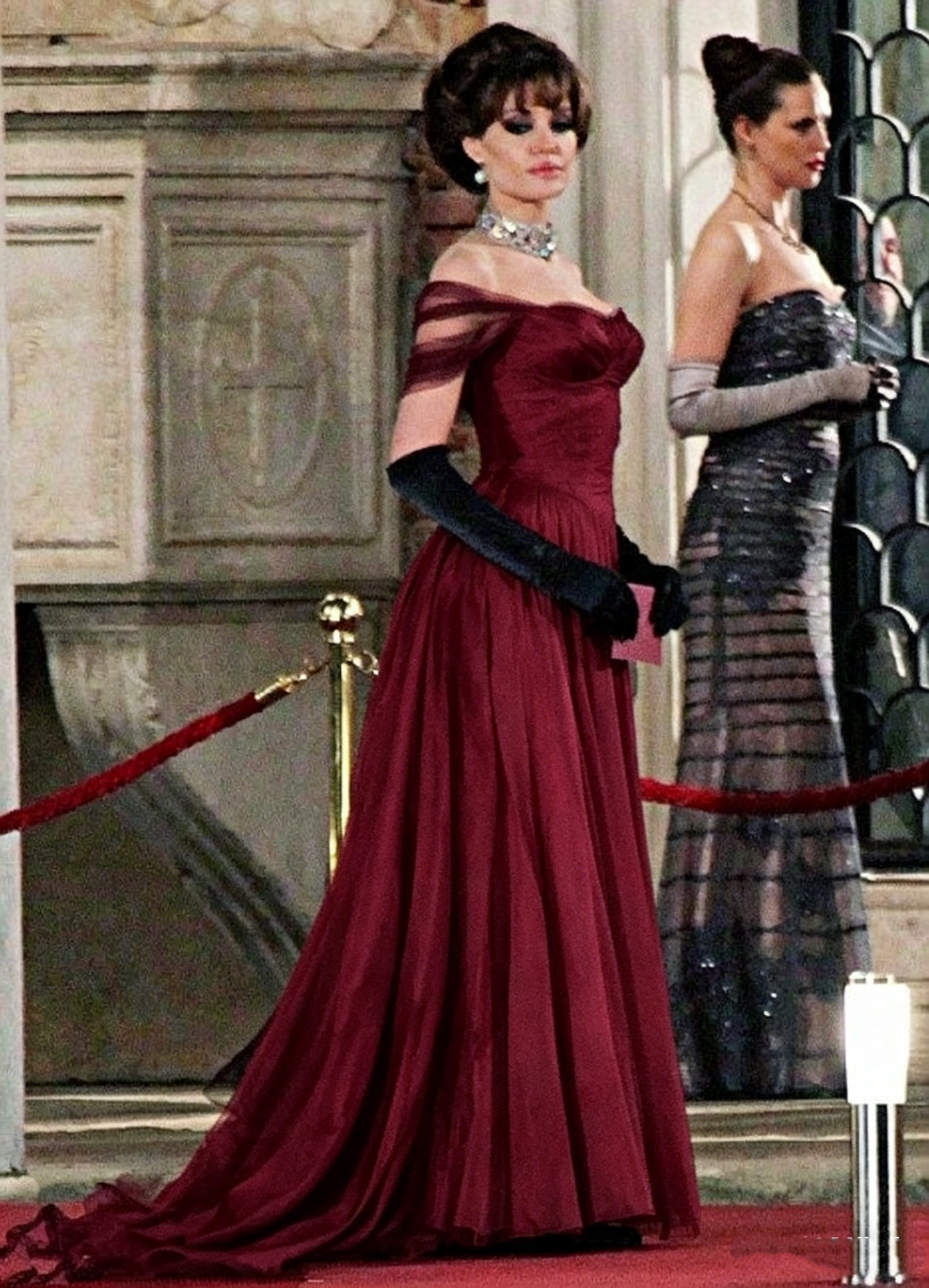 Vintage Ball Gown Black Birthday Party Dresses Off The Shoulder Prom Dress Party Gowns N1856