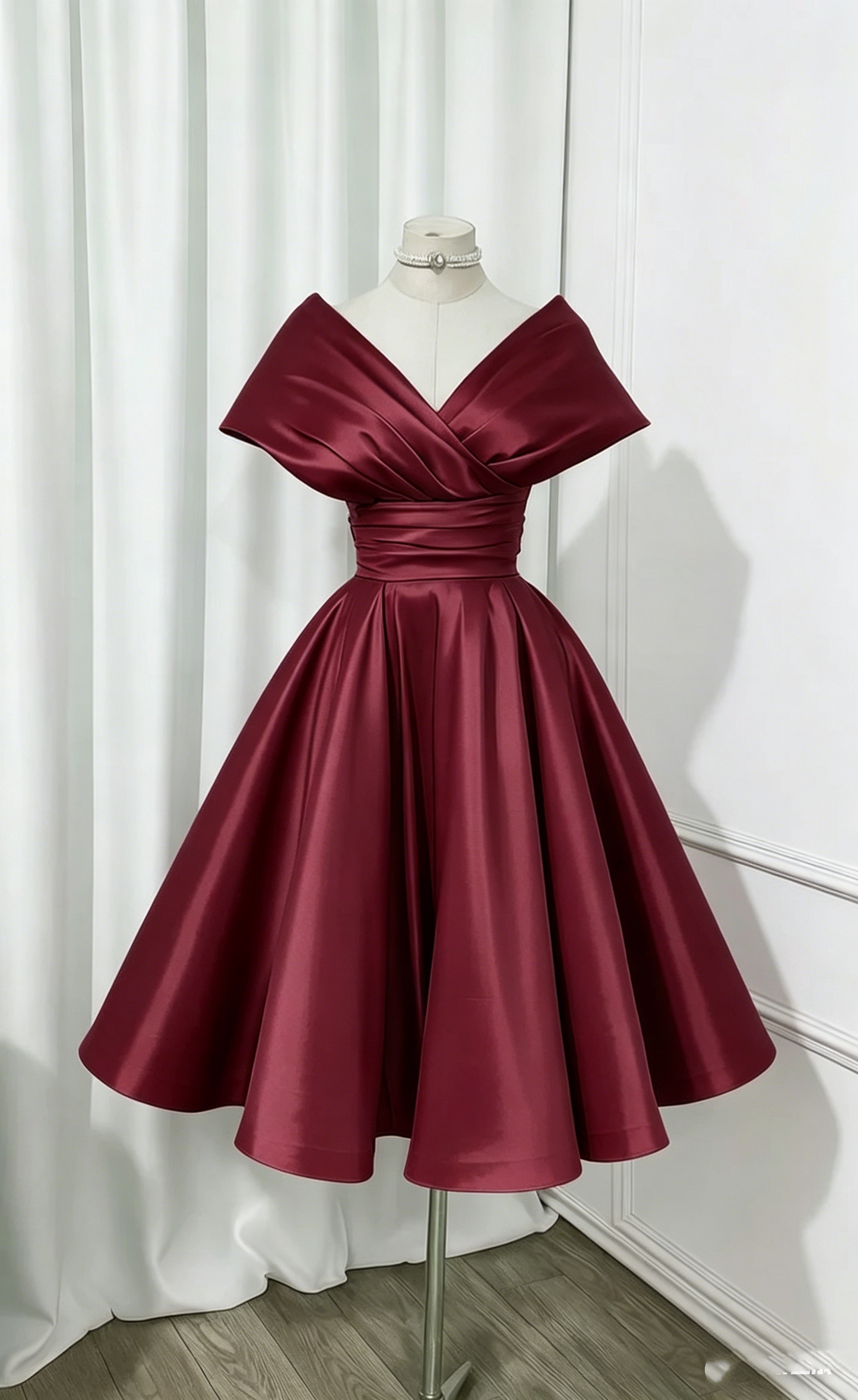 Pretty Ball Gown Off The Shoulder Pink Short Mini Homecoming Dresses Graduation Dress N2435