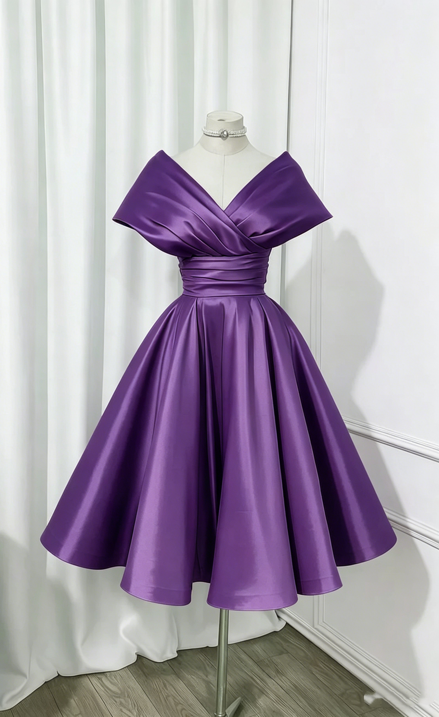 Pretty Ball Gown Off The Shoulder Pink Short Mini Homecoming Dresses Graduation Dress N2435