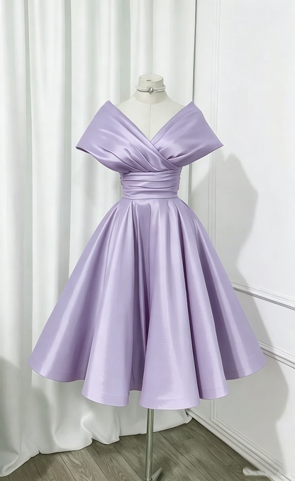 Pretty Ball Gown Off The Shoulder Pink Short Mini Homecoming Dresses Graduation Dress N2435